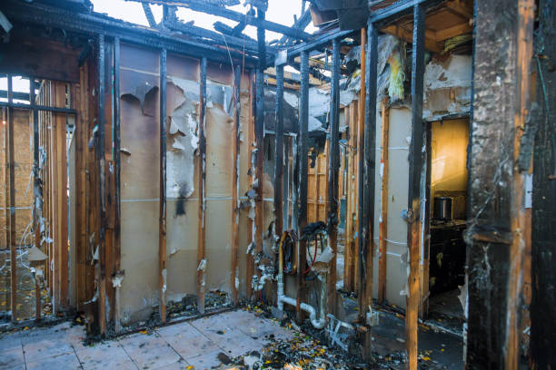 Professional Fire Damage Assessment technician working in Mishawaka, IN